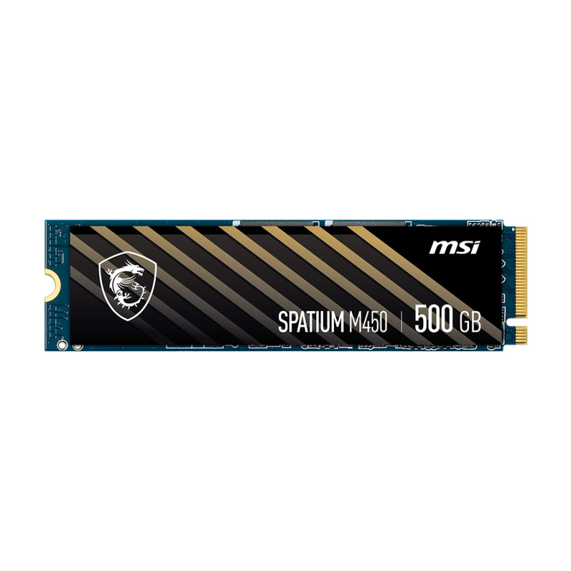 UNIDAD DE ESTADO SOLIDO SSD INTERNO MSI SPATIUM M450 500 GB M.2 2280 PCIE GEN4X4, NVME 1.4 LEC 3600 / ESC 2300 MB/S SPATIUM M450 PCIE 4.0 NVME M.2 500GB  image 5